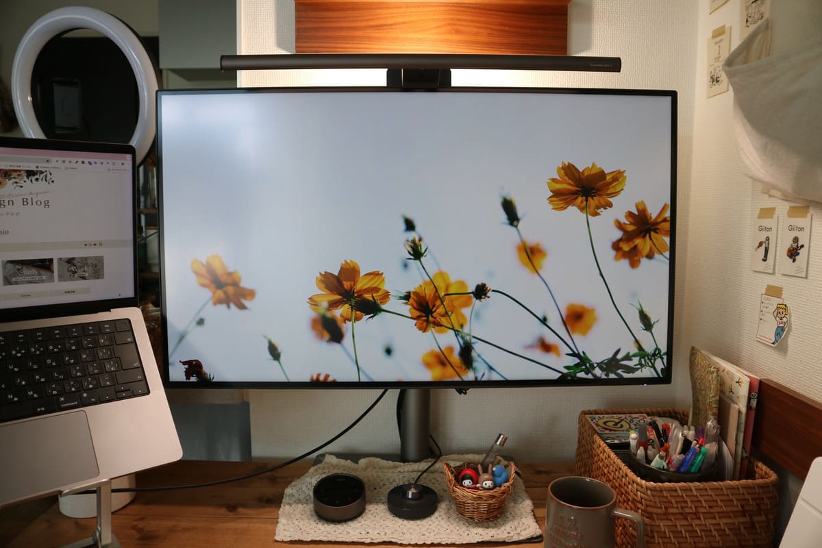 BenQの4Kデザイナーモニター「PD3225U」と相性◎の画像